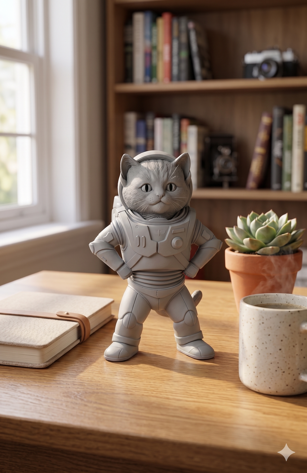 cat buss lightyear Figure – 3D Printed PLA Art Sculpture