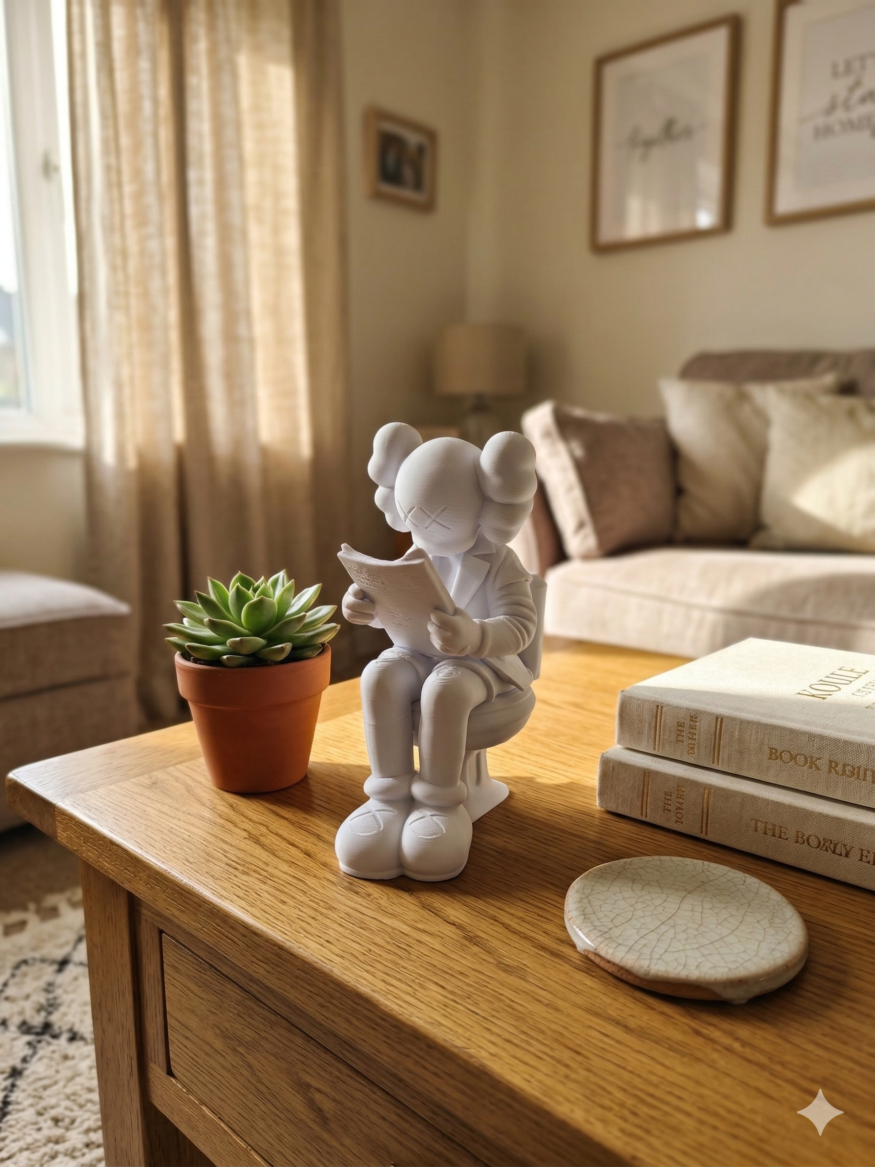 Toilet Thoughts – Philosophical Desk Sculpture Gift