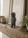 Coffee Cup Cat Figure – 3D Printed PLA Art Sculpture